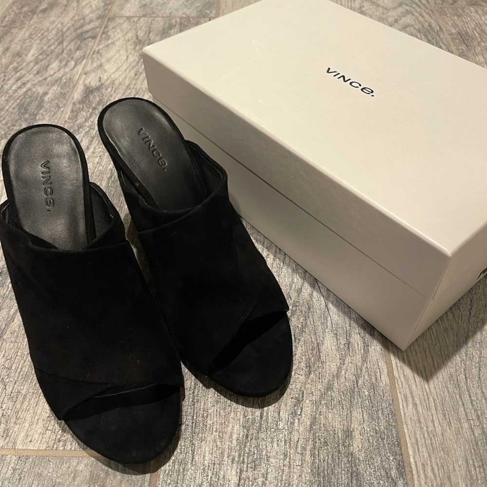 Vince Suede Mules